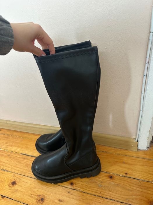 Дамски ботуши черни