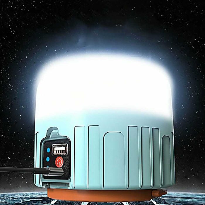 Bec cu incarcare solara, 280W, Incarca telefonul + telecomanda. Nou