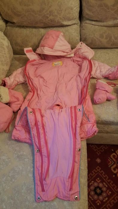 Комбинезон трансформер осень - зима