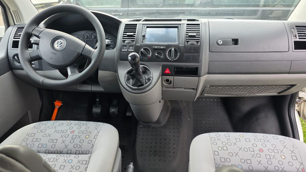Vw Transporter T5 1.9 * An 2009 * 5 Locuri Dublu Cabina * Extralung