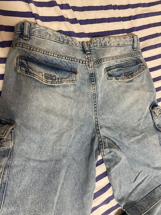 Карго дънки Бершка (широки)