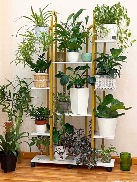 Стеллаж металлический для цветов