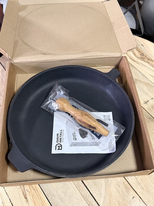 Чугун сковородка