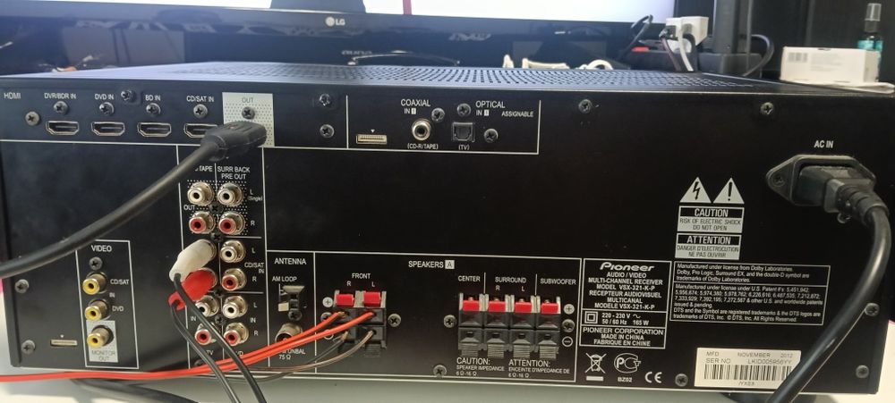 Amplificator/receiver Pioneer VSX321K-P