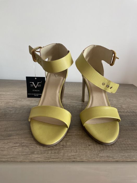 Sandale galben / verde lamaie Versace 19.69 noi 38