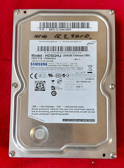 Хард диск 500 гиг
