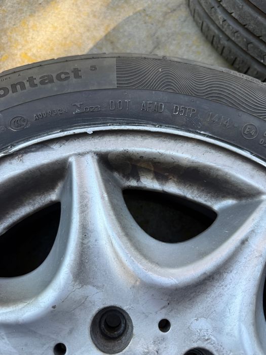 Гуми Continental с джанти 185/65 r15