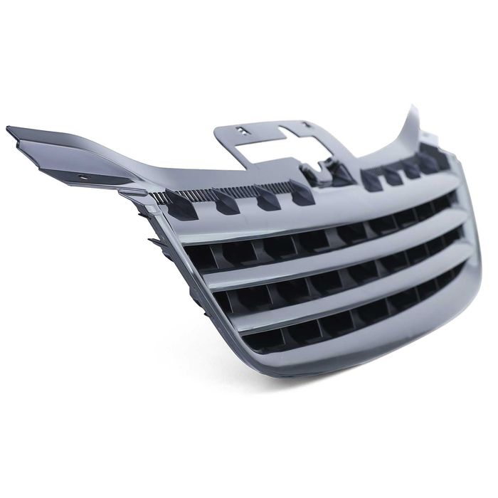 Решетка Без емблема VW Кади Тауран Черна гланц Caddy Touran  Тунинг