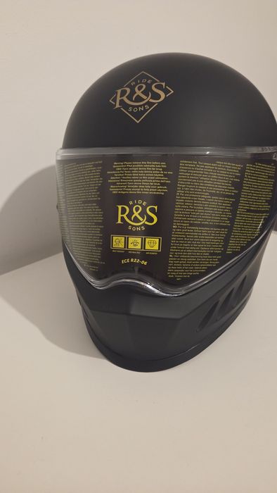 Vând casca moto Ride&sons