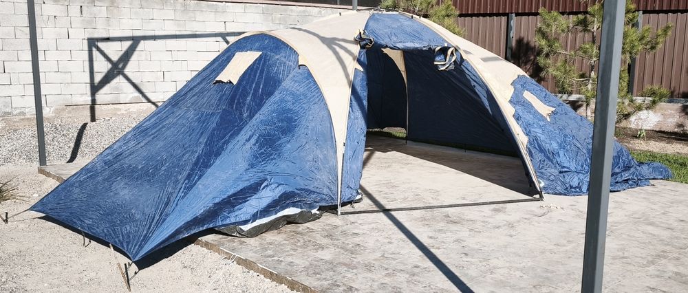 6 местная палатка б/у