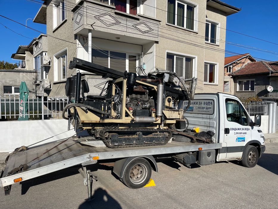 Сондажи за вода, водоснабдяване, сондаж на труднодостъпни места