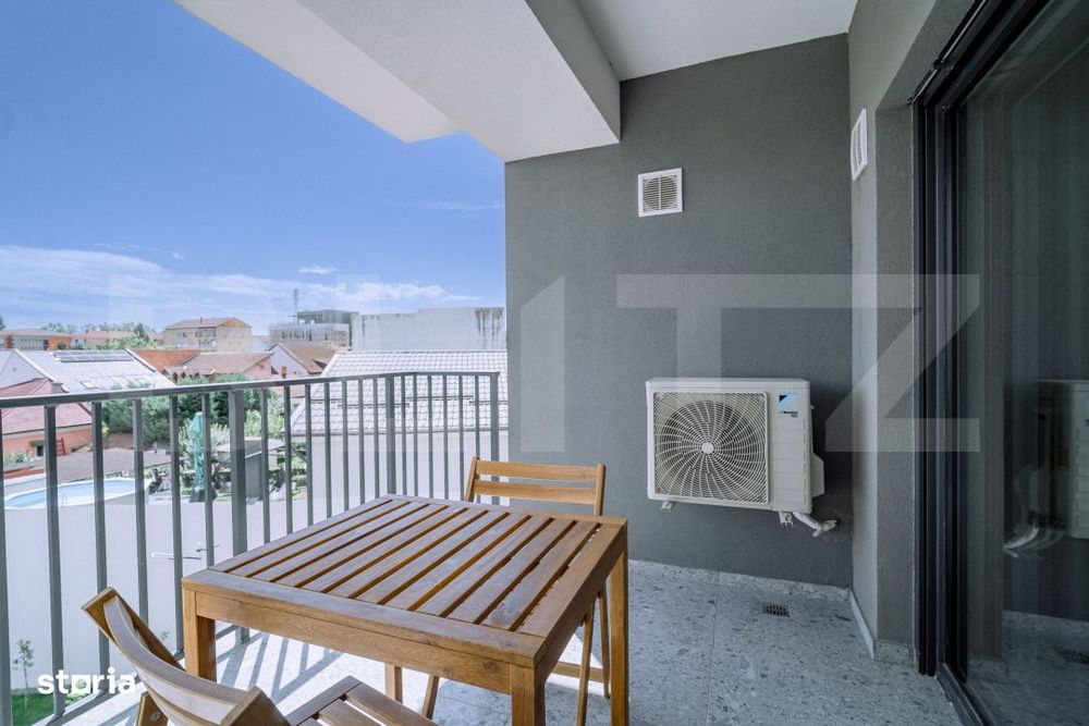 Apartament cu 2 camere, balcon si bucatarie moderna | EAS - Piata Țar