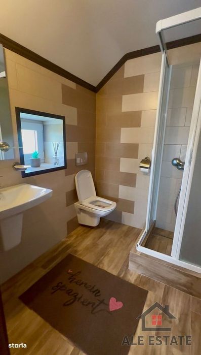Casă modernă P+M , 3 camere, 3 bai, mobilata, gata de mutare ! Turda