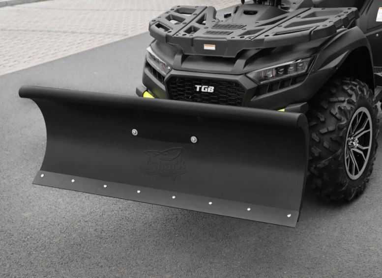 ATV гребло за сняг  132 CM SHARK ( 52") черно без адаптер