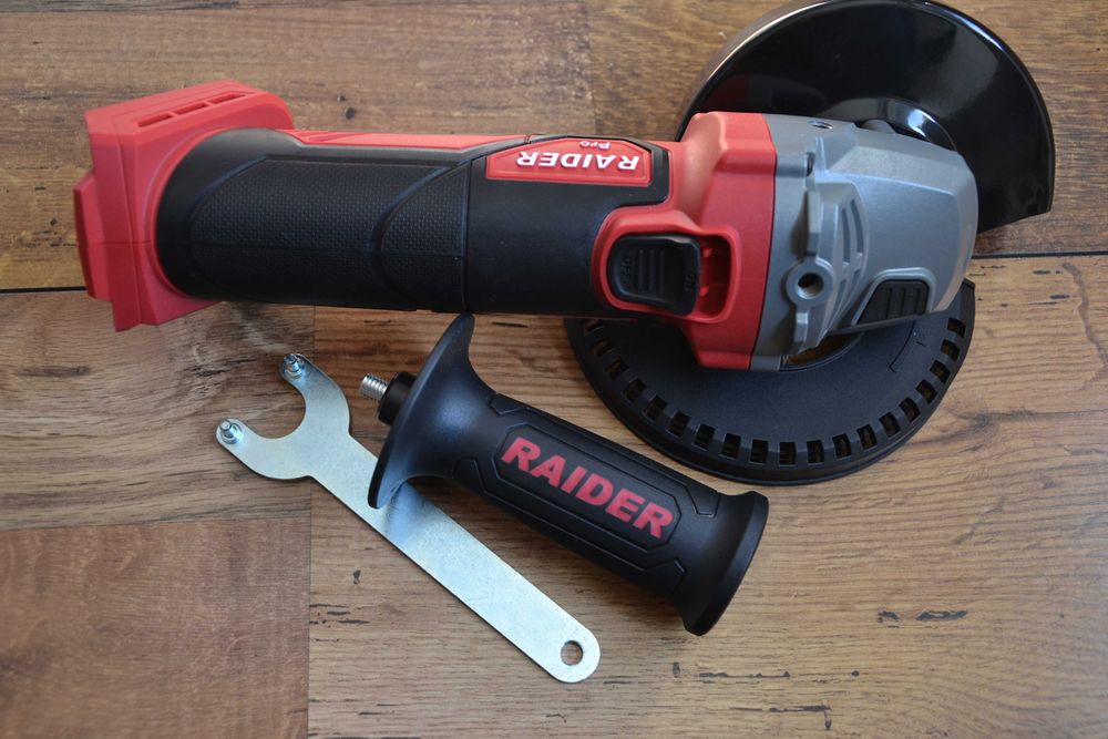 Нов ъглошлайф Raider 20V, 125мм