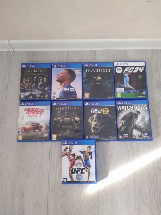 Продам Игры на Пс4 Пс5