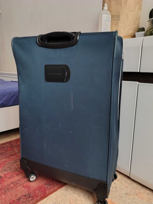 Чемодан размер XL Samsonite текстиль. 82 см