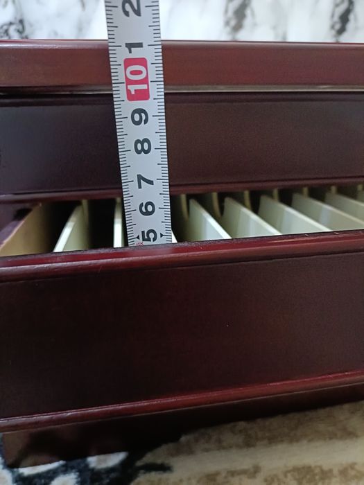 Cutie casetă mare deosebită pentru depozitare ceasuri bijuterii etc.