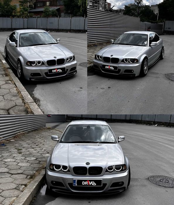 Гаранция! Изключително Мощни Cotton LED Angel Eyes за BMW E46