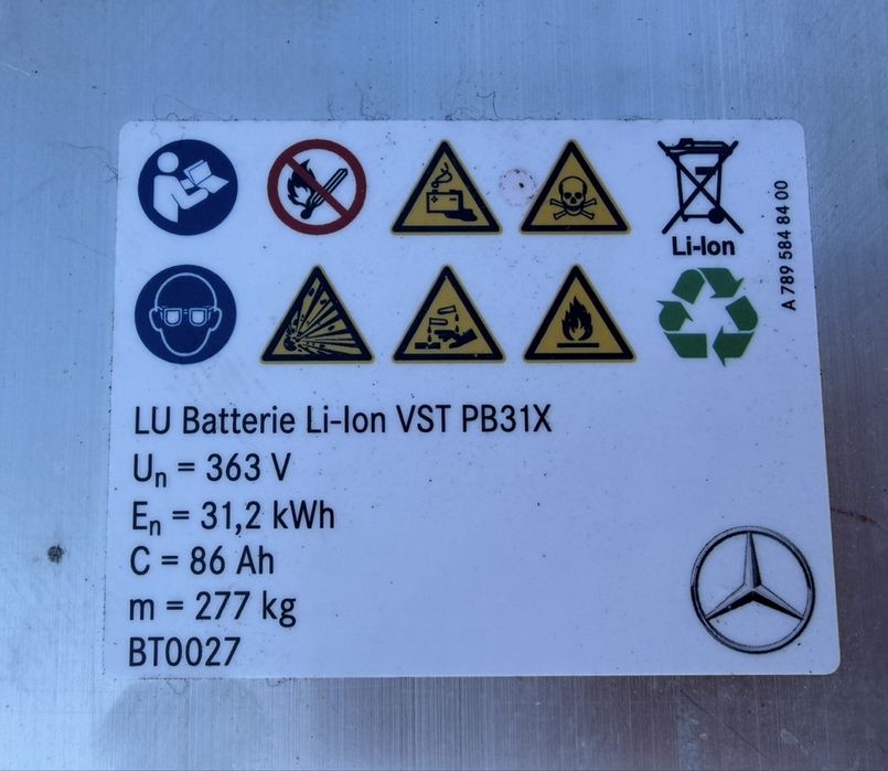 Baterie hybrid Mercedes GLE W167 : A1673409100