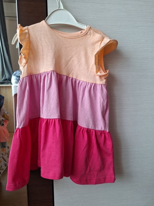 Rochițe fetita 6, 12, 18 luni Lot hăinuțe 1 an H&M Marimea 68 74 80