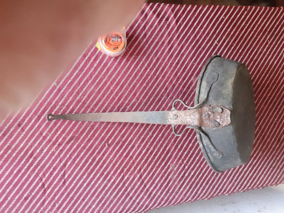 Стар меден (бакърен) тиган