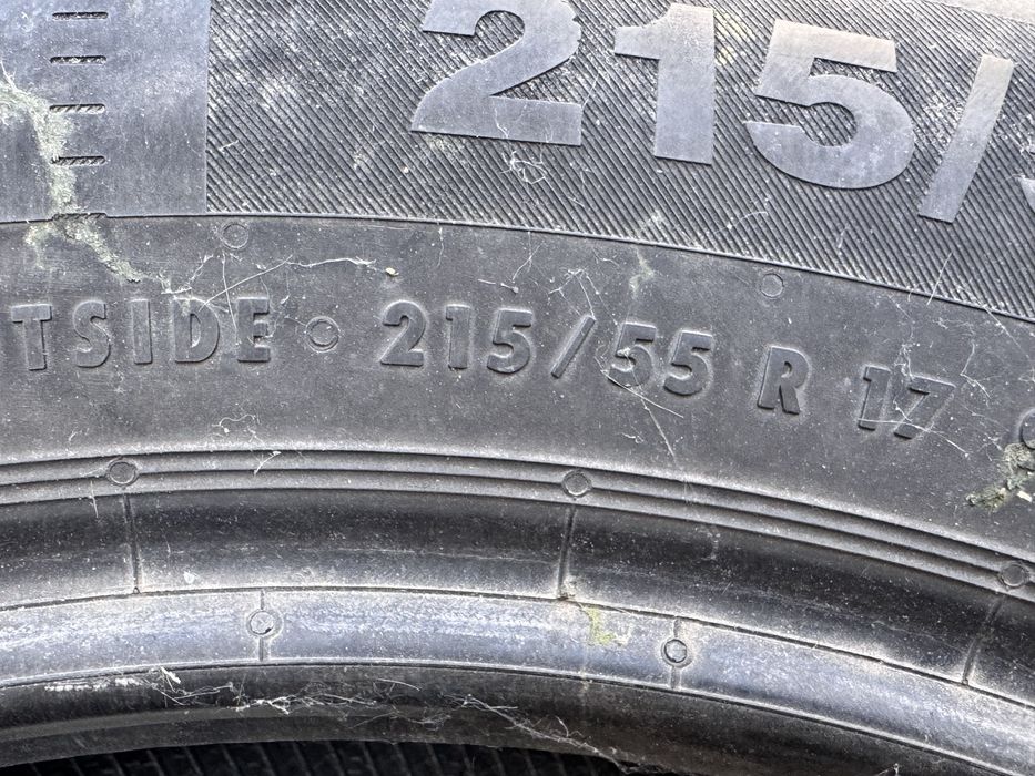 215/55/R17 Continental EcoContact5 2бр летни dot1921