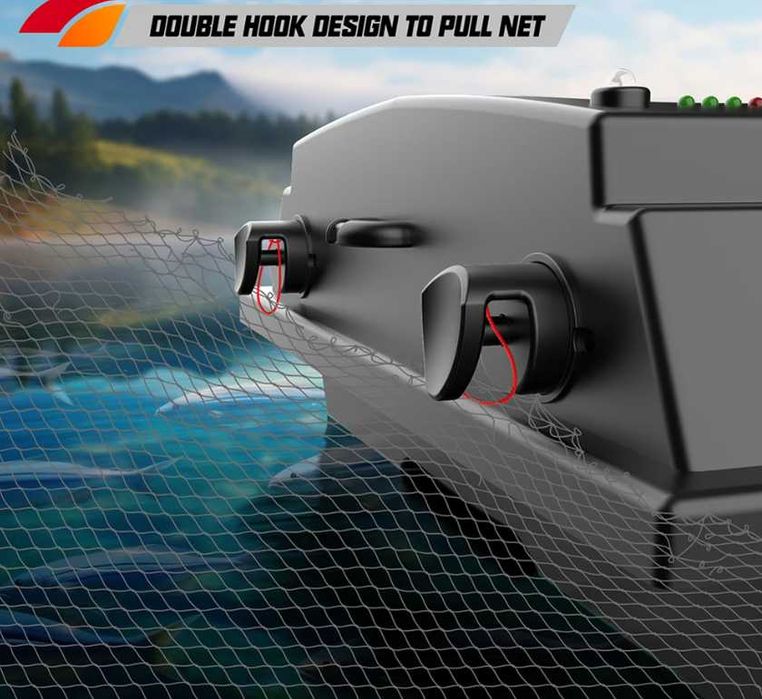 Лодка за захранка V030 с GPS, 800 м обхват и 20000mAh батерия