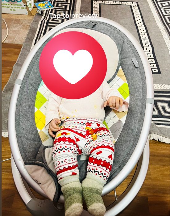 Люлка шезлонг Cangaroo