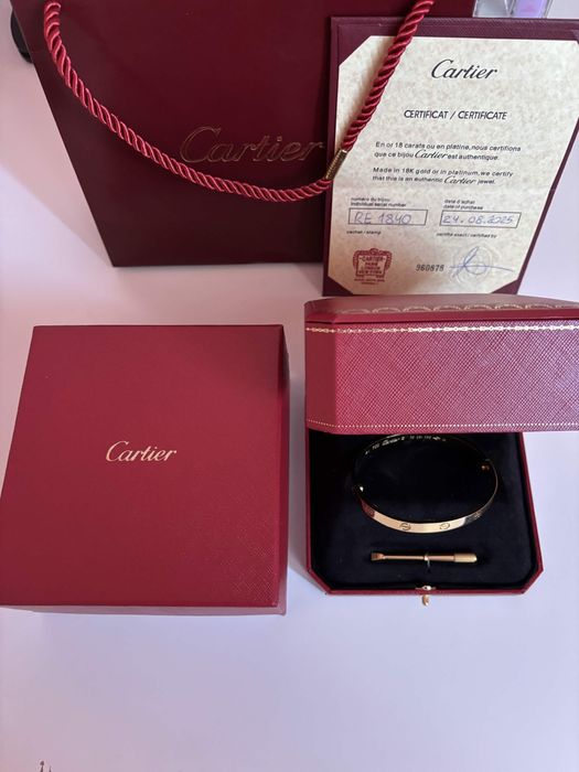Bratara Cartier - Full Box
