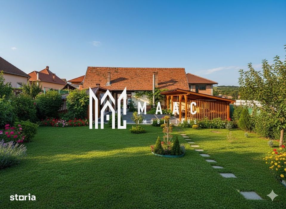 Casă spațioasă cu 5 camere I 1.000 mp teren I Rășinari I Sibiu