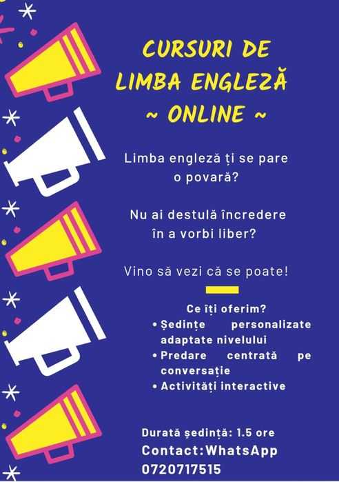 Cursuri Limba Engleză