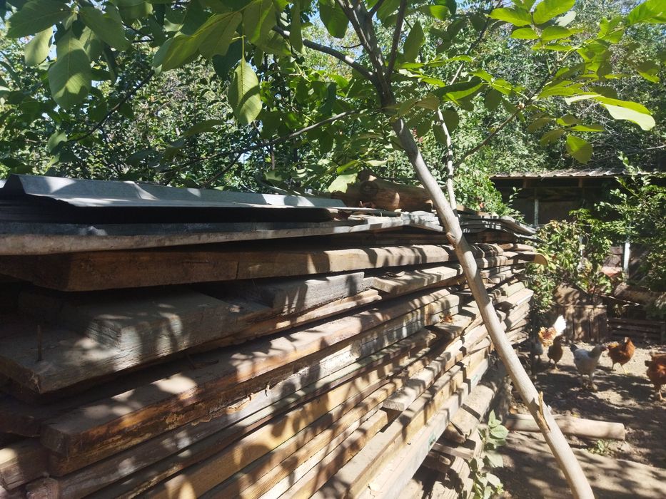 Стройматериал доски б/у для опалубки