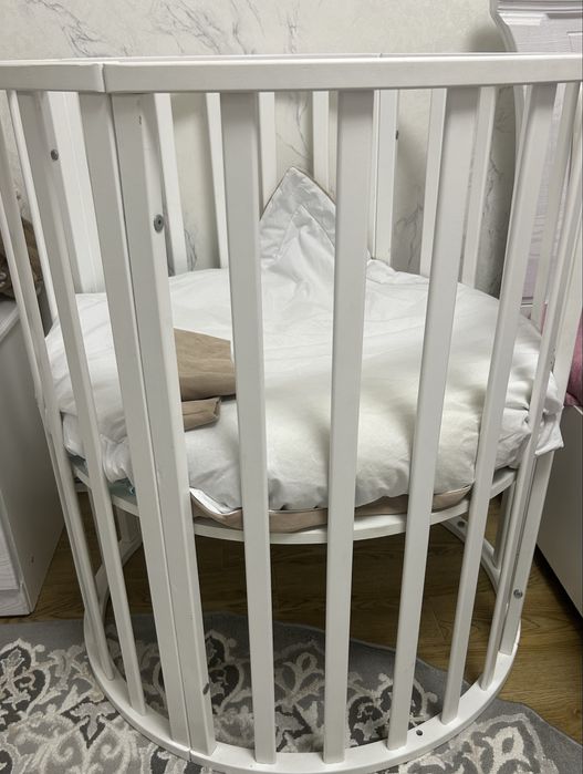 Детская кровать трансформер 6в1 имеется в комплекте 2 матраса