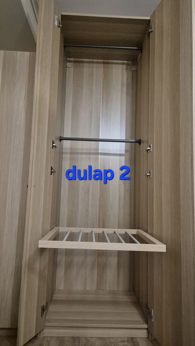 2 dulapuri haine IKEA stejar
