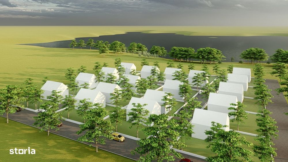 Fundulea teren intravilan 535 mp langa lac