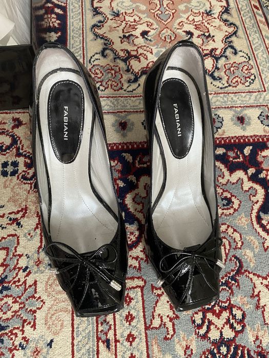 Туфли лакированная кожа