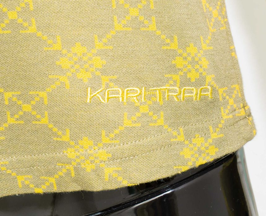 Kari Traa дамска блуза от мериносна вълна термо бельо зелено S