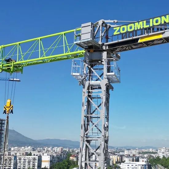 Башенный кран ZOOMLION 7015-10 тонн, высота 60 метров