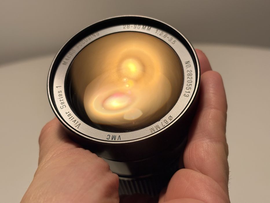 Obiectiv Vivitar Series 1 macro 28-90mm cu f2.8-3,5