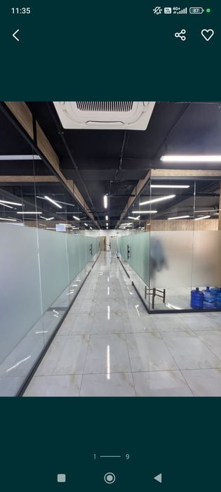 Аренда в новом бизнес центре 450 м2 помещения