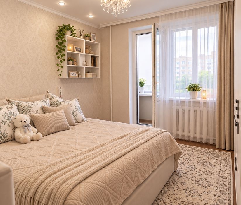 Продаём 3к. квартиру мк.Кунаева