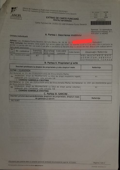 PROPRIETAR Vand apartament in ZONA TARG SEVERIN decomandat 2 camere