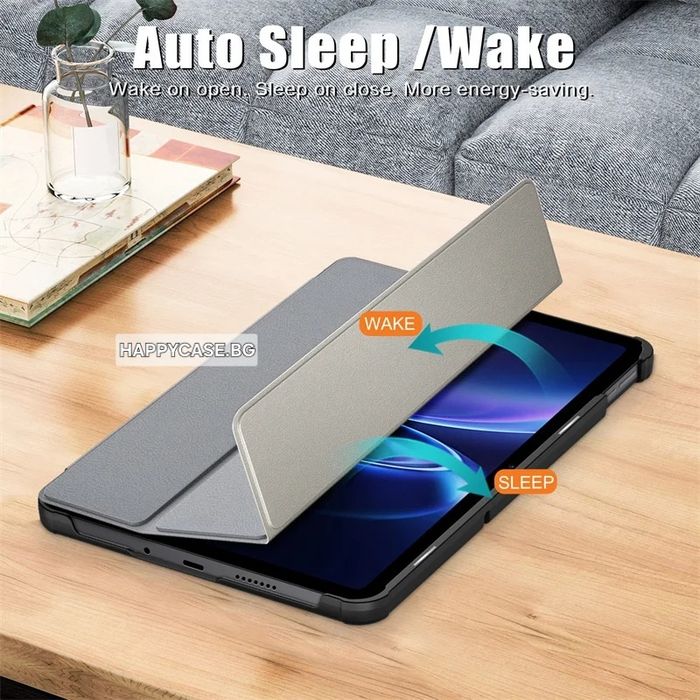 Xiaomi Redmi Pad 2 9.7" 2026 (Poco Pad C1) / Кожен калъф смарт кейс за таблет