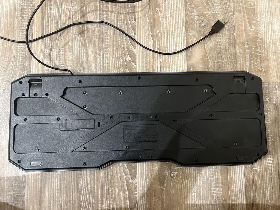 Клавиатура FURY, RGB с кабел