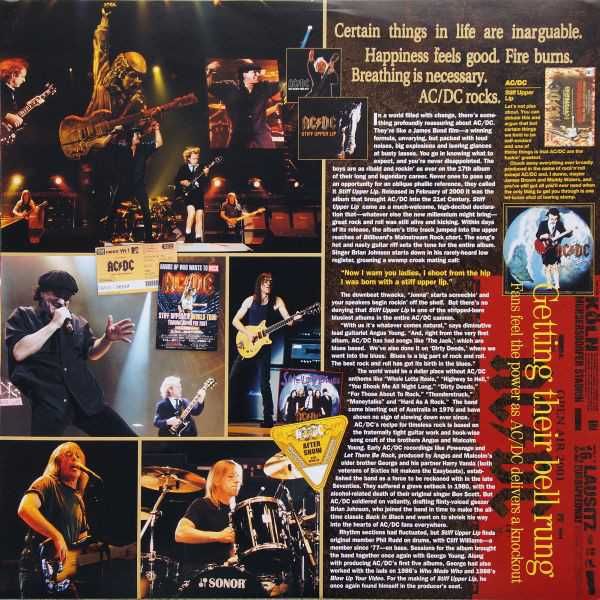 Пластинка винил AC/DC ‎– Stiff Upper Lip