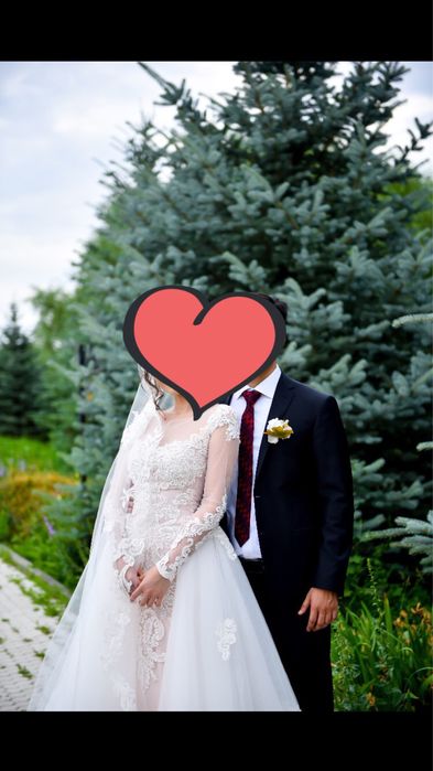 Продам шикарное свадебное платье трансформер