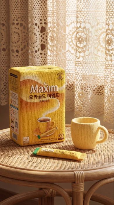 Корейский кофе 3 в 1 | Maxim Mocha Gold Mild | оригинал | хит продаж