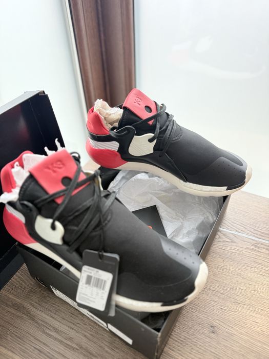 Adidas Y-3 QR Boost Yohji Yamamoto – Black/Red/