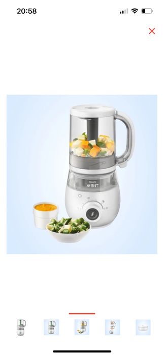 Блендер-Пароварка 4 в 1  PHILIPS AVENT